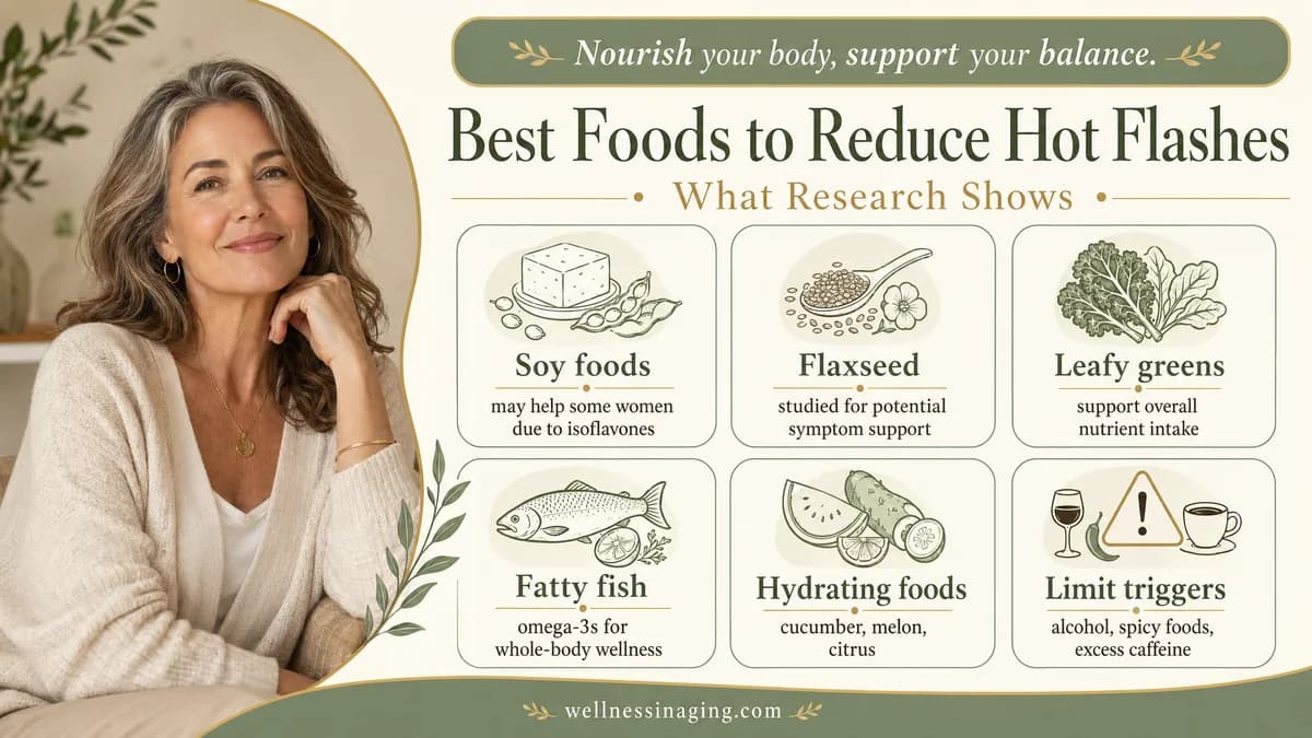 Best Foods to Reduce Hot Flashes: What Research Shows