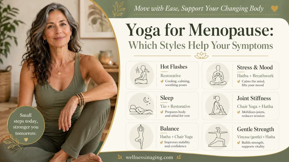Yoga for Menopause: Which Styles Help Your Symptoms